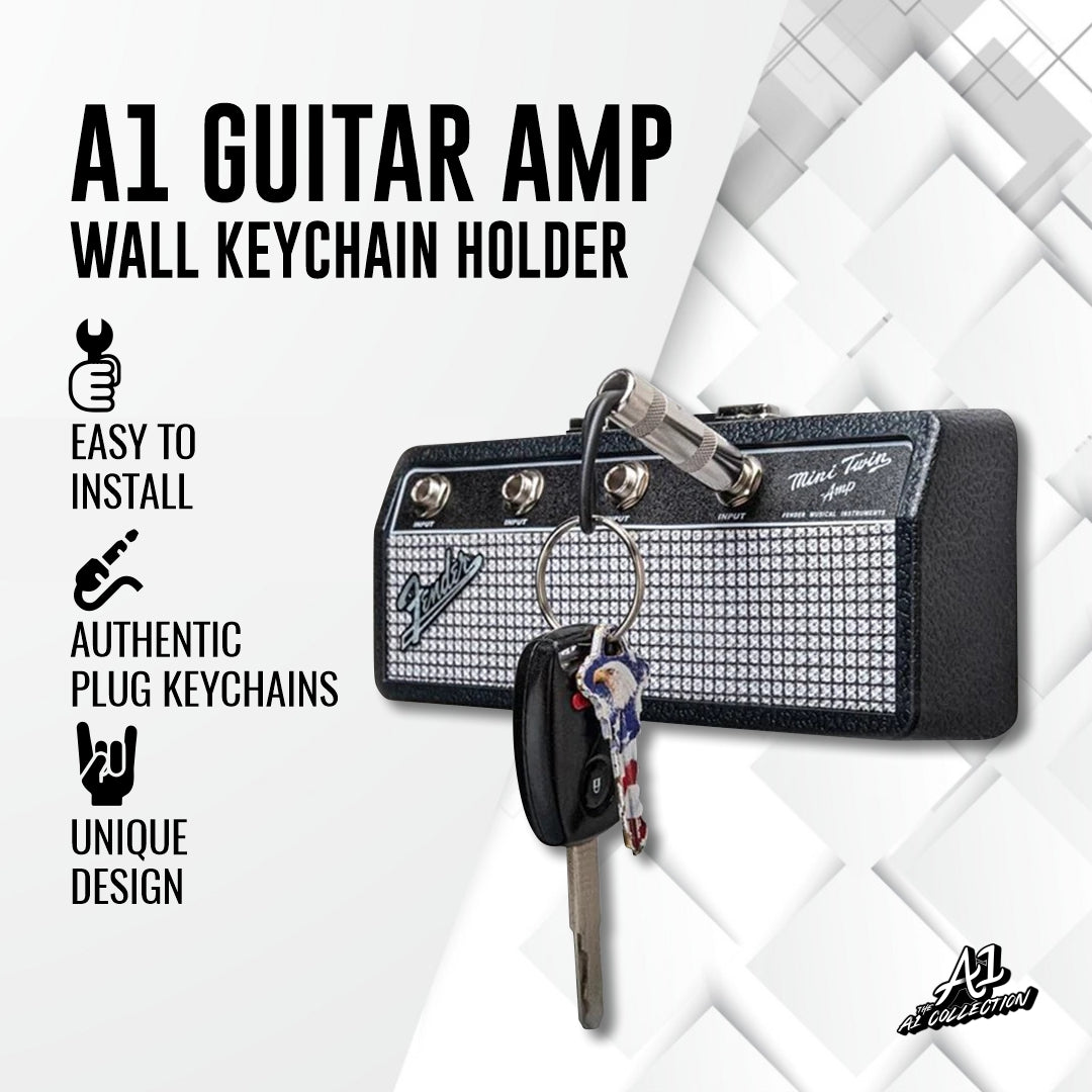 A1 Guitar Amp Keychain Holder - The A1 Collection